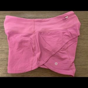 lululemon speed up short 4in rose